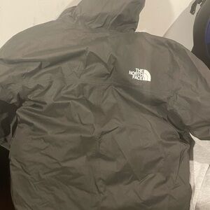 The North Face Kids Dark Gray Raincoat